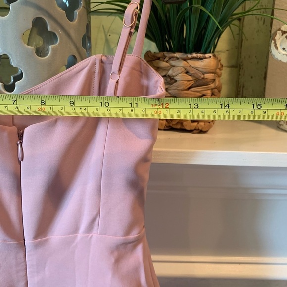 NOOKIE Revolve ALLURE Dusty Pink Bodycon Dress with Bustier Top Size XS Sexy - Picture 7 of 8